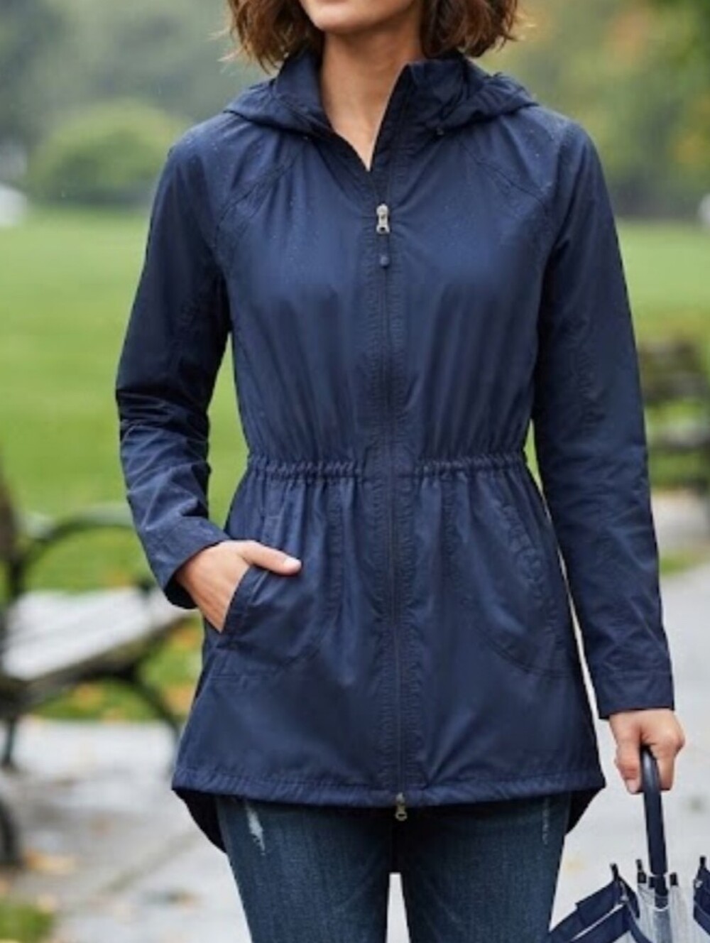 ATHLETA Drippity Rain Jacket Size XXS